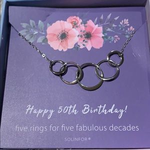 50th Birthday Necklace